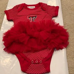 Texas Tech university onesie.